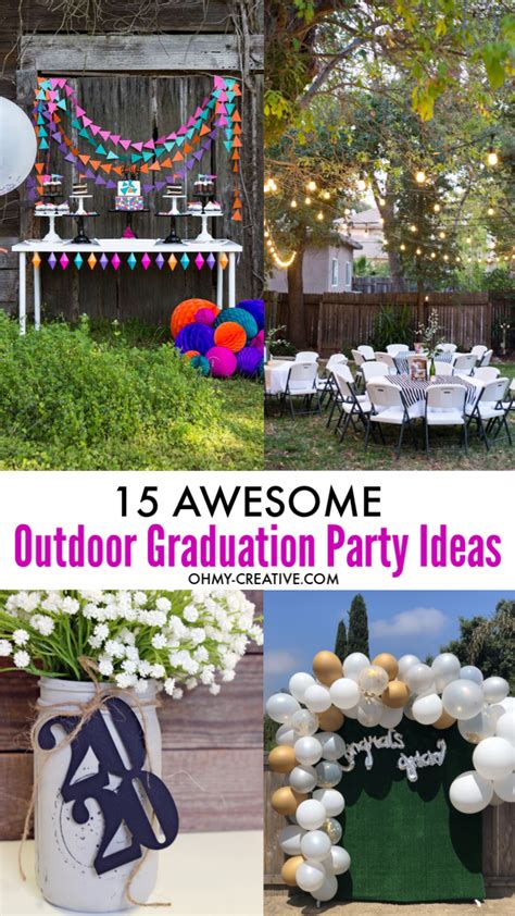 graduation outdoor decorations|best backyard graduation party ideas.